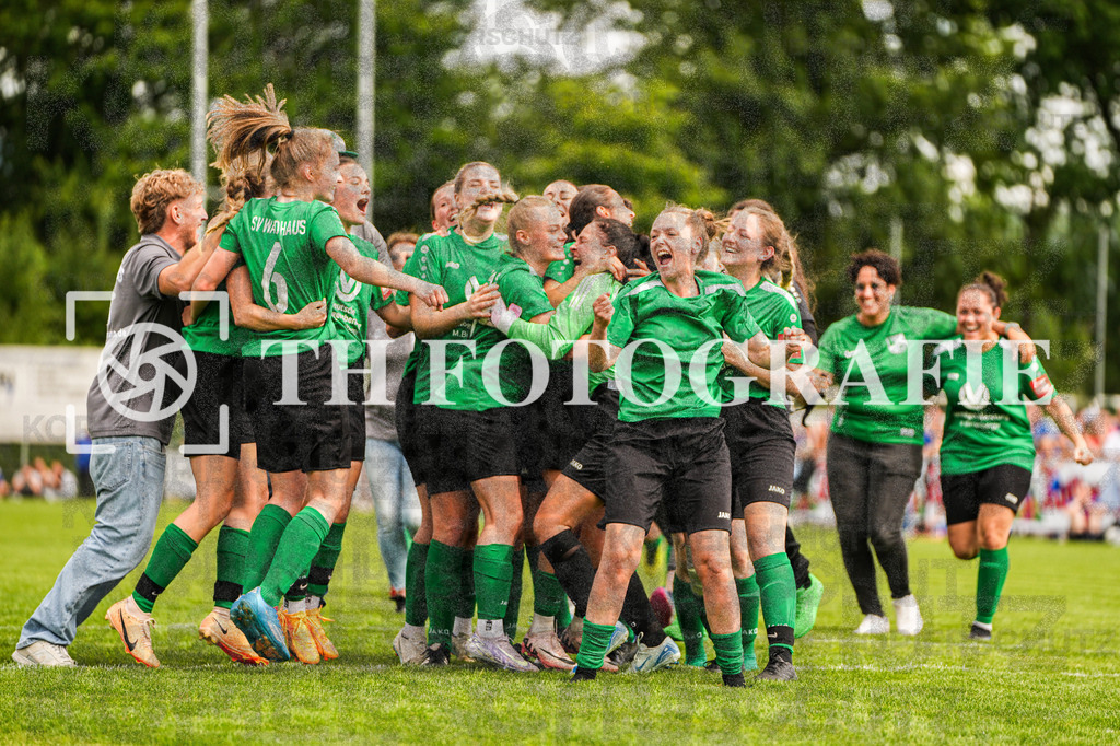 GER, FC Hauingen - SV Waldhaus, Frauen-Fussball, Rothaus Bezirkpokal, Finale, Saison 2024/2025, 29.05.2025 | GER, FC Hauingen - SV Waldhaus, Frauen-Fussball, Rothaus Bezirkpokal, Finale, Saison 2024/2025, 29.05.2025Foto: TH Fotografie/Alessio Bosco
