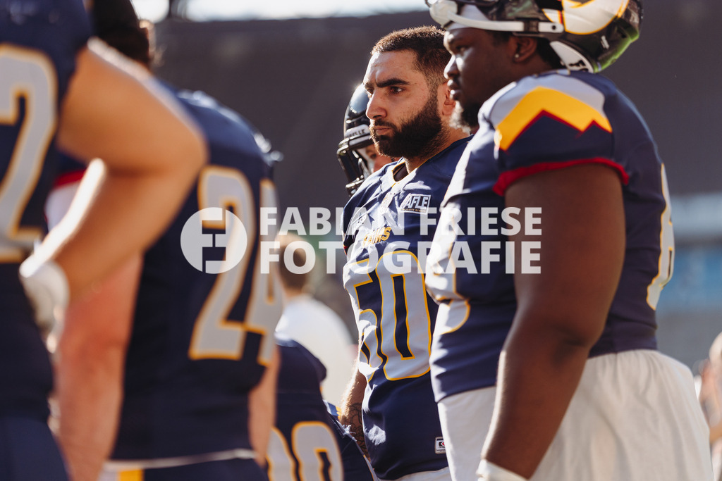 GER Rhein Fire vs. Alpine Rams, American Football, AFLE, Saison 2026, 01.08.2026 | GER Rhein Fire vs. Alpine Rams, American Football, AFLE, Saison 2026, 01.08.2026Foto: Eibner-Pressefoto/Fabian Friese - Realisiert mit Pictrs.com