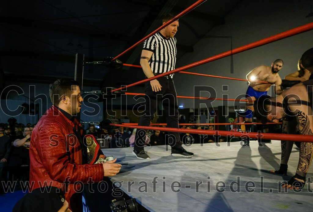 2023-03-11_129_EWS_Wrestling_ERDING | Erding, Deutschland, 11.03.2023:
Wrestling, Saison 2023, EWS Wrestling ERDING

Foto: Christian Riedel / fotografie-riedel.net