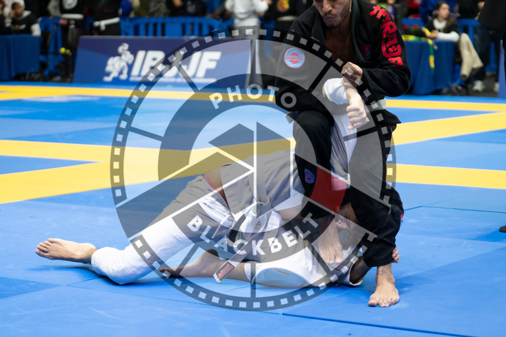 20240119PBB3314 | Fighters compete during the IBJJF European Championship in Paris, France, on January 19, 2024.