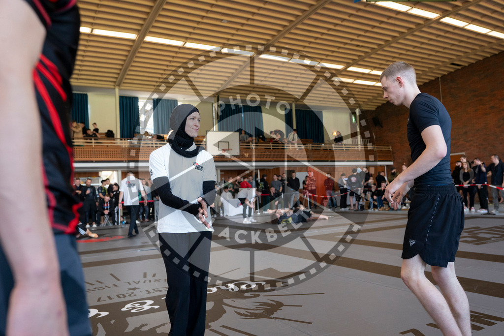 20240309PBB5359 | Fighters compete during the International Luta Livre (ILLCS) Spring Championship in Hannover, Germany, on March 9, 2024.