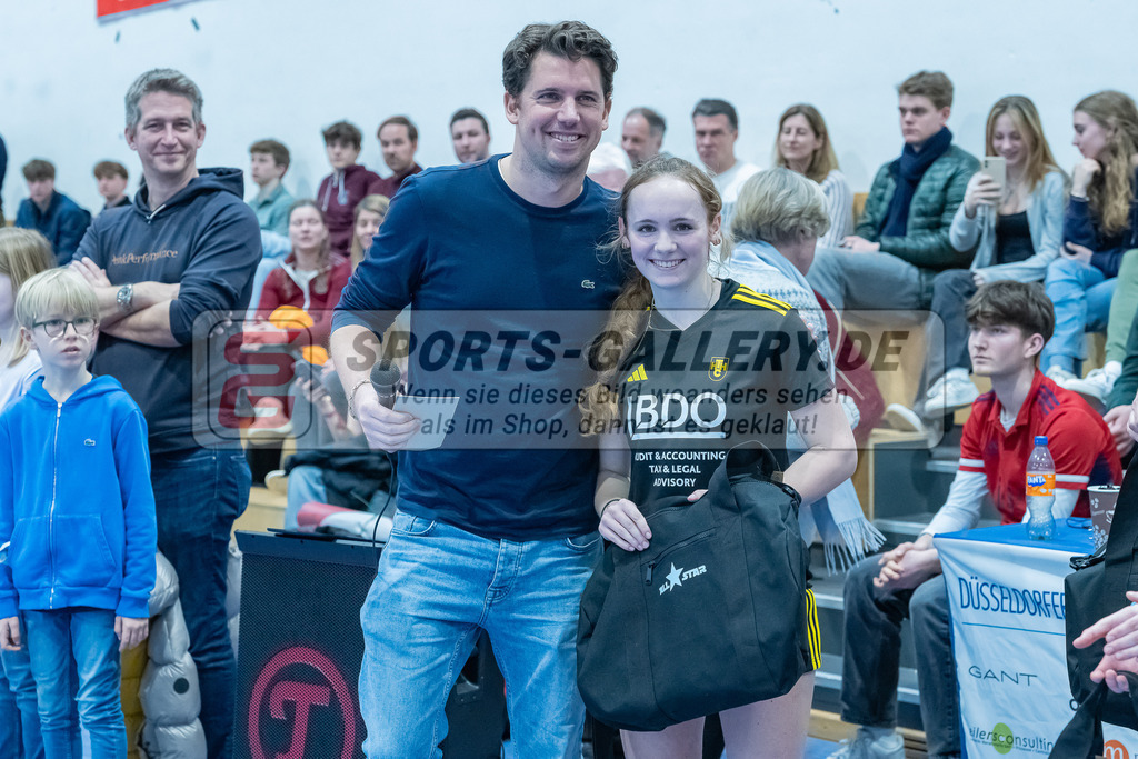 HK_20240303_109444 | Finale und Ehrungen Deutsche Meisterschaft WU16 am 3.3.2024 Hallo DHC, Düsseldorf ,