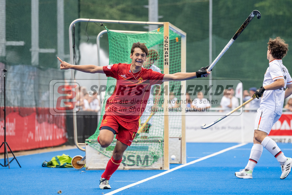SFE_20230715_0010 | EuroHockey EM U18 SF2 Spain vs Germany am 15.07.2023 in Krefeld (Gerd-Wellen-Hockeyanlage), Photo: Stephan Fehrmann 2023 (Sports-Gallery)