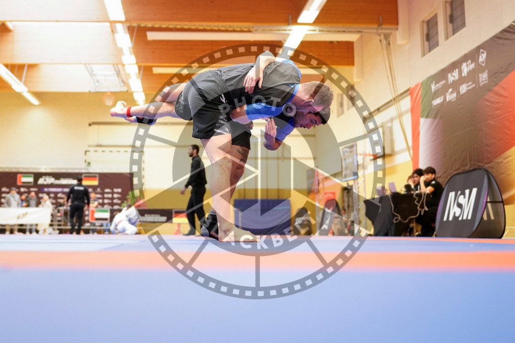 20240203PBB08364 | Fighters compete during the Brazilian Jiu-Jitsu Championship of the AJP Tour in Maintal by Frankfurt am Main, Germany, on February 2, 2024.