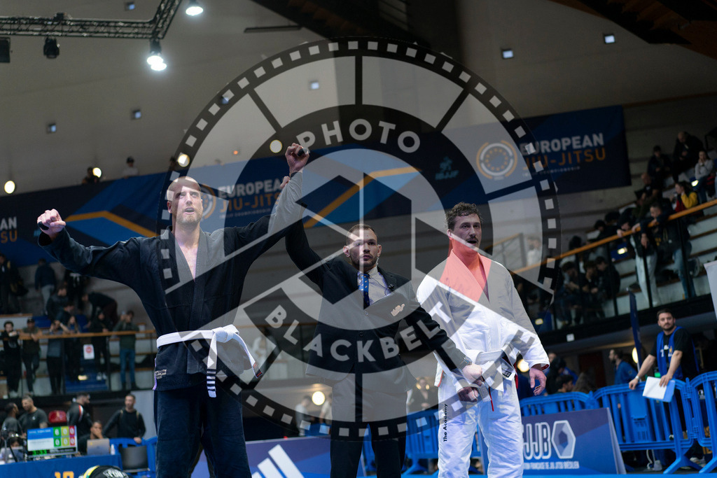20240119PBB3007 | Fighters compete during the IBJJF European Championship in Paris, France, on January 19, 2024.