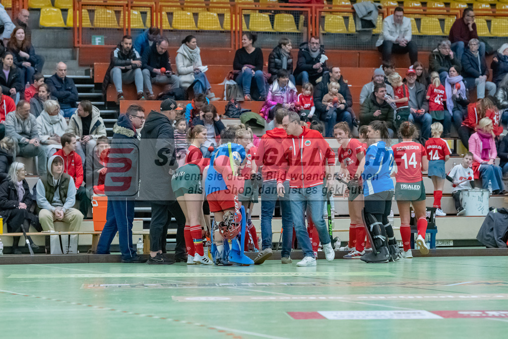HK_20230122_103064 | 1. Bundesliga ( Halle ) Damen Crefelder HTC - Rot-Weiss Köln am 22.1.2023 Crefelder HTC  ( CHTC ) Halle Glockenspitz , Krefeld ,