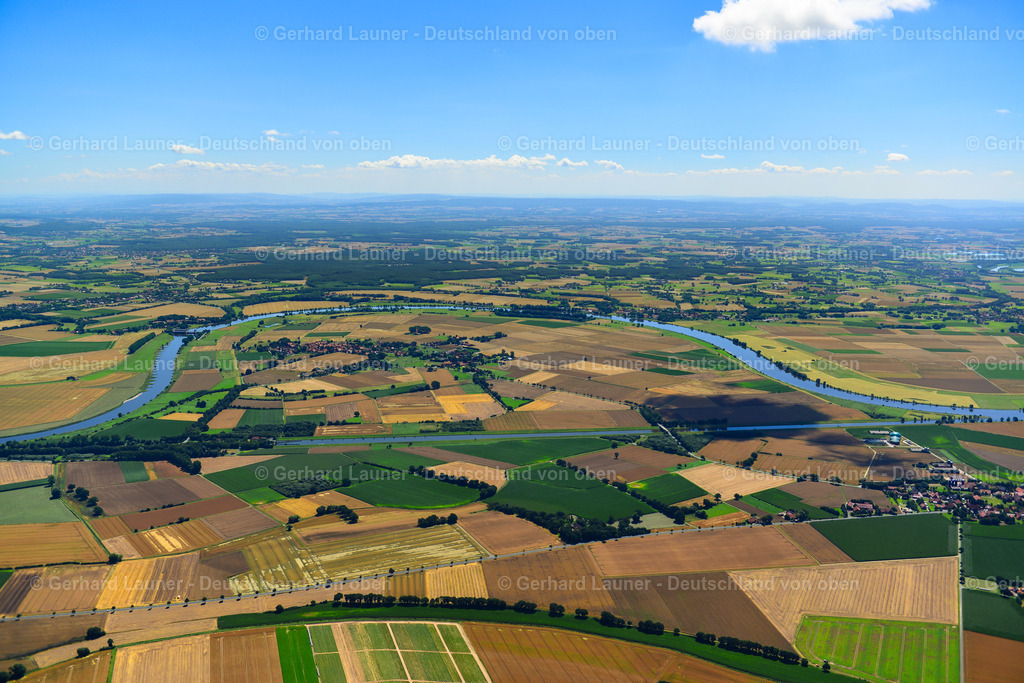 3620681 | Weser und Schleusenkanal Schlüsselburg, Petershagen