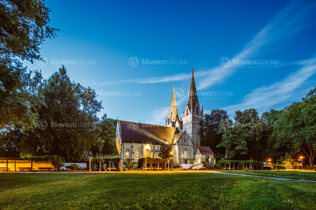 Die Oberhofenkirche bei Nacht | löwenblicke | shop