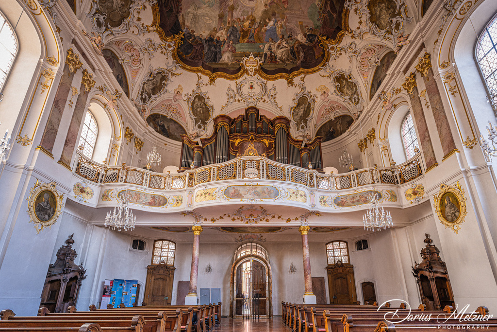 Die Mainzer Augustinerkirche | Innenansicht der Mainzer Augustinerkirche