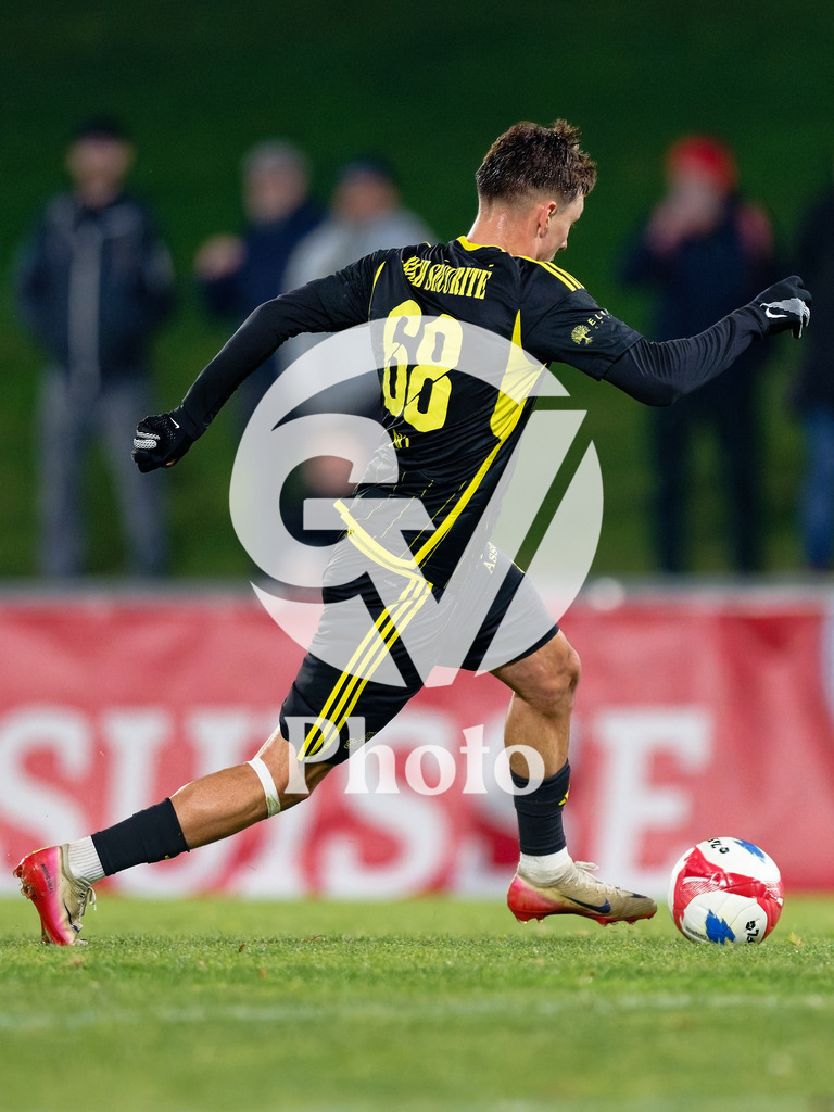 Coupe Suisse - 1/8 de finale - FC Stade Nyonnais v Neuchatel Xamax |  during the Coupe Suisse - 1/8 de finale match between FC Stade Nyonnais and Neuchatel Xamax at Centre sportif de Colovray in Nyon, Switzerland