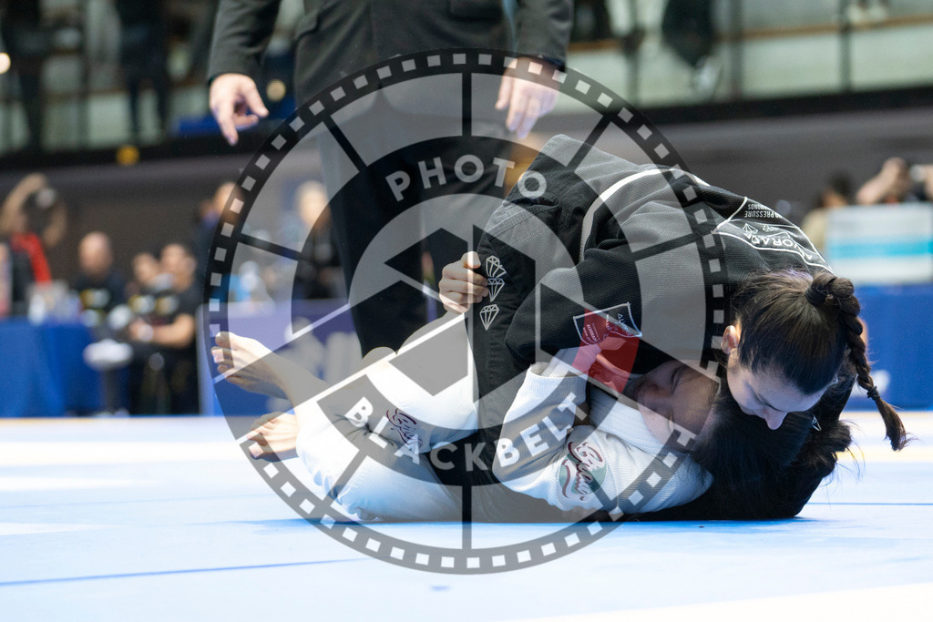 20240119PBB3753 | Fighters compete during the IBJJF European Championship in Paris, France, on January 19, 2024.