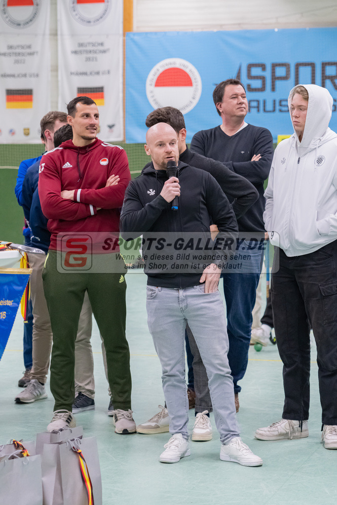 HK_20230305_106365 | Deutsche Meisterschaft MU16 Finale Mannheimer HC - Rot-Weiss Köln / Ehrungen am 5.3.2023 RWK, Köln ,