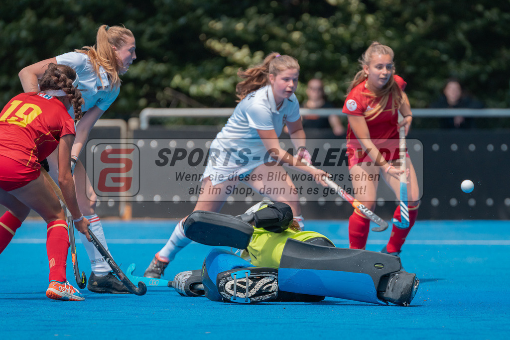HK_20230710_2-6 | Euro Hockey WU18 Spain - Austria Championship Girls &amp; Boys am 10.7.2023 CHTC , Krefeld ,