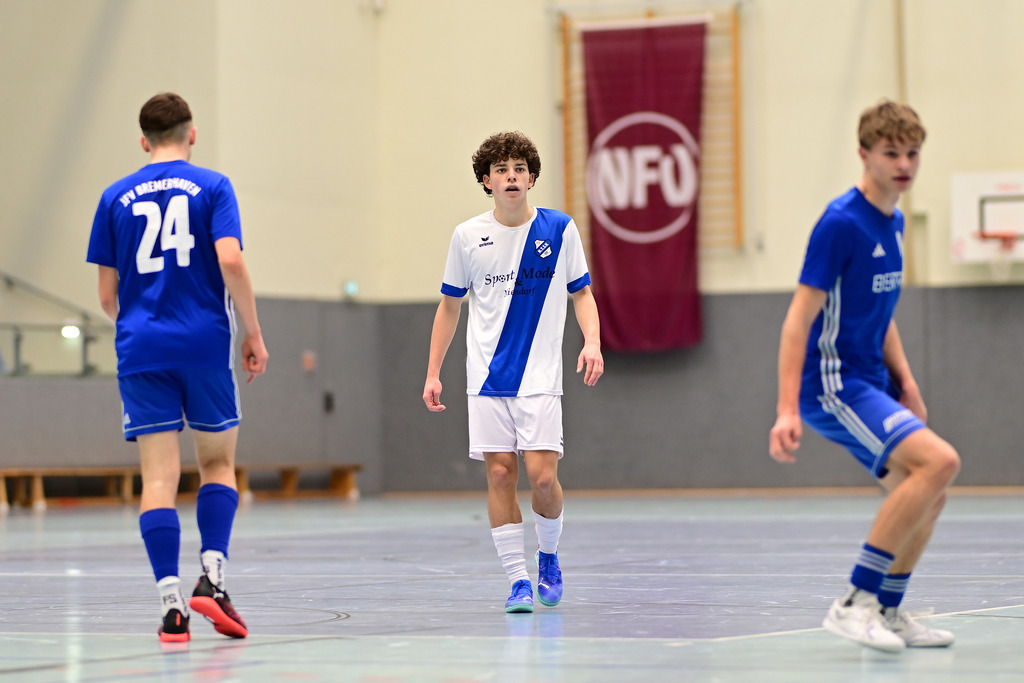 Futsal I Junioren I Saison 2024-2025 I NORDFV Regionalmeisterschaft | Der Sportfotograf. - Realisiert mit Pictrs.com