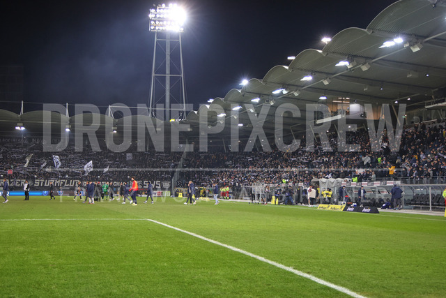 UEFA Europa League 2025/26: SK Sturm Graz vs SK Brann | Graz, Austria, 29.JAN.26 - SOCCER - UEFA Europa League, SK Sturm Graz vs SK Brann Bergen. The image shows Sturm win.
