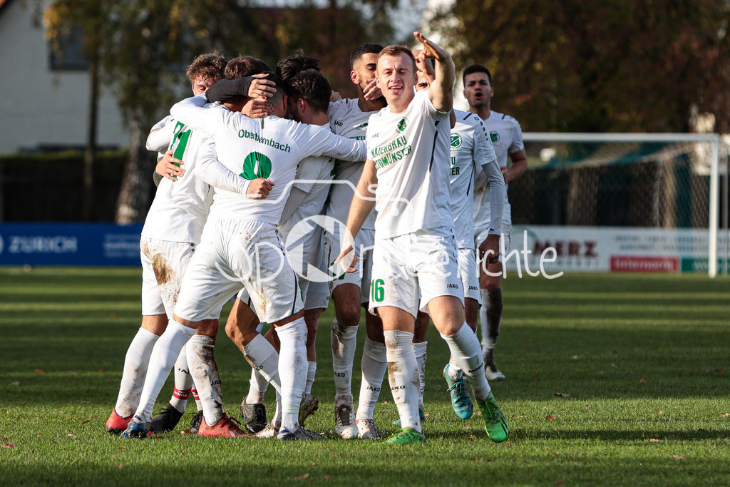 BC Aichach II - SC Oberbernbach | Jubel nach 0-2