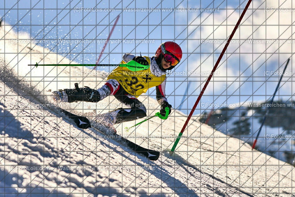 ALP8776_NOe-Kinder-LM_SL-II_Hochkar_Kalavska Lenka | (C)FotoLois.com, Alois Spandl. NÖ Kinder-Landesmeisterschaft, SLALOM im Draxlerloch am Hochkar, zweiter Lauf, So 18. Februar 2024.