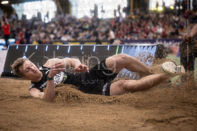 Indoor Meeting Dortmund, 08.02.2026 | DORTMUND, GERMANY - FEBRUARY 8: Luka Herden (LG Brillux Münster) during the Indoor Meeting Dortmund at the Helmut-Koernig-Halle on February 8, 2026 in Dortmund, Germany. (Photo by Axel Kohring/Beautiful Sports Int.)