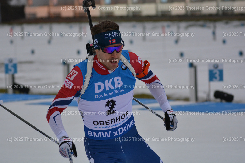 IBU WC Biathlon Oberhof 2018 | SVENDSEN Emil Hegle (NOR); IBU WC Biathlon Oberhof 2018, 12,5 km Verfolgung der Männer am 06.01.2018 in der DKB Ski Arena in Oberhof, (Deutschland) - Realisiert mit Pictrs.com
