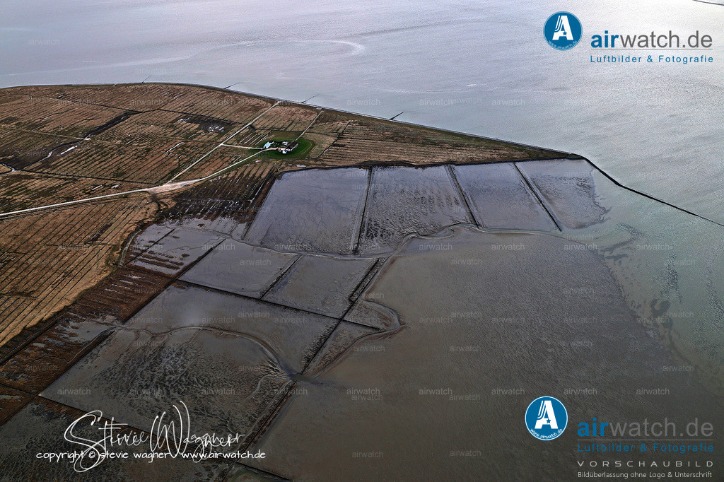 "Naturschutz und Erholung: Badestellen und Vogelparadiese auf der Hamburger Hallig" | Nordsee, Hamburger Hallig, Luftbild, Luftaufnahme, aerophoto, Luftbildfotografie, Luftbilder • max. 6240 x 4160 pix  - Hamburger-Hallig-airwatch-wagner-240A1572(1).jpg