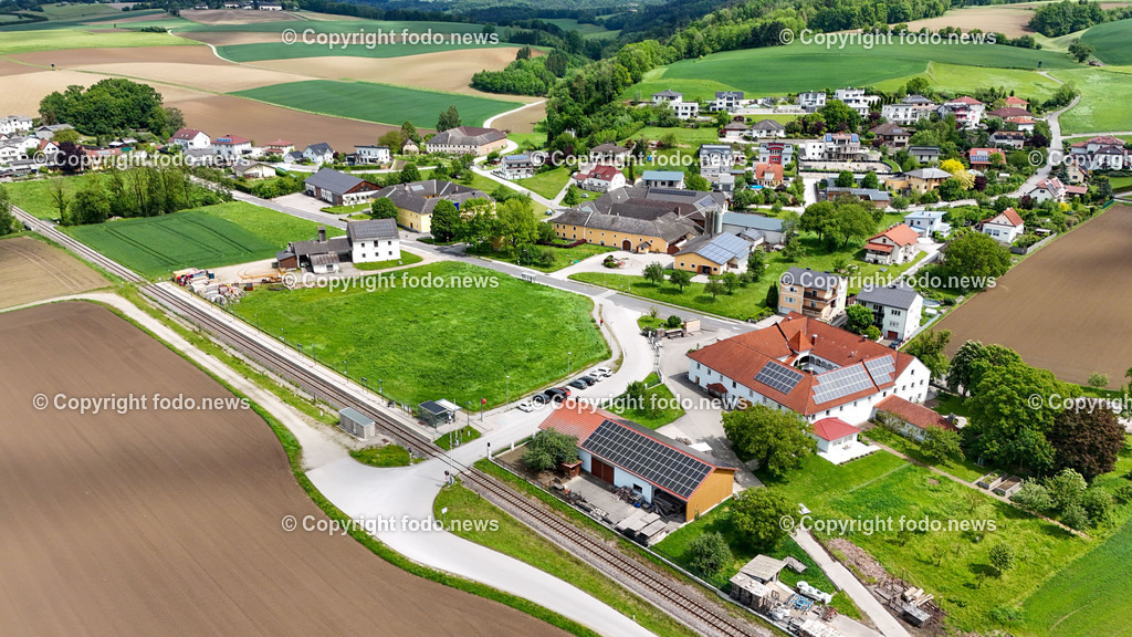 Aisthofen_ Grundstueck von Gruenland zu Bauland_ 07.05.2024-7 | 07.05.2024, Perg, AUT, Aisthofen, im Bild Grundstueck von Gruenland zu Bauland, Drohne