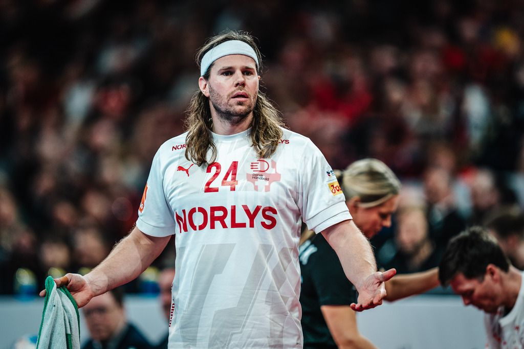 Handball | Herren | EHF EURO 2024 | European Championshop Men 2024 Final Tournament | Slowenien vs. Dänemark | 23.01.2024 | Mikkel Hansen (#24, Dänemark, DEN)