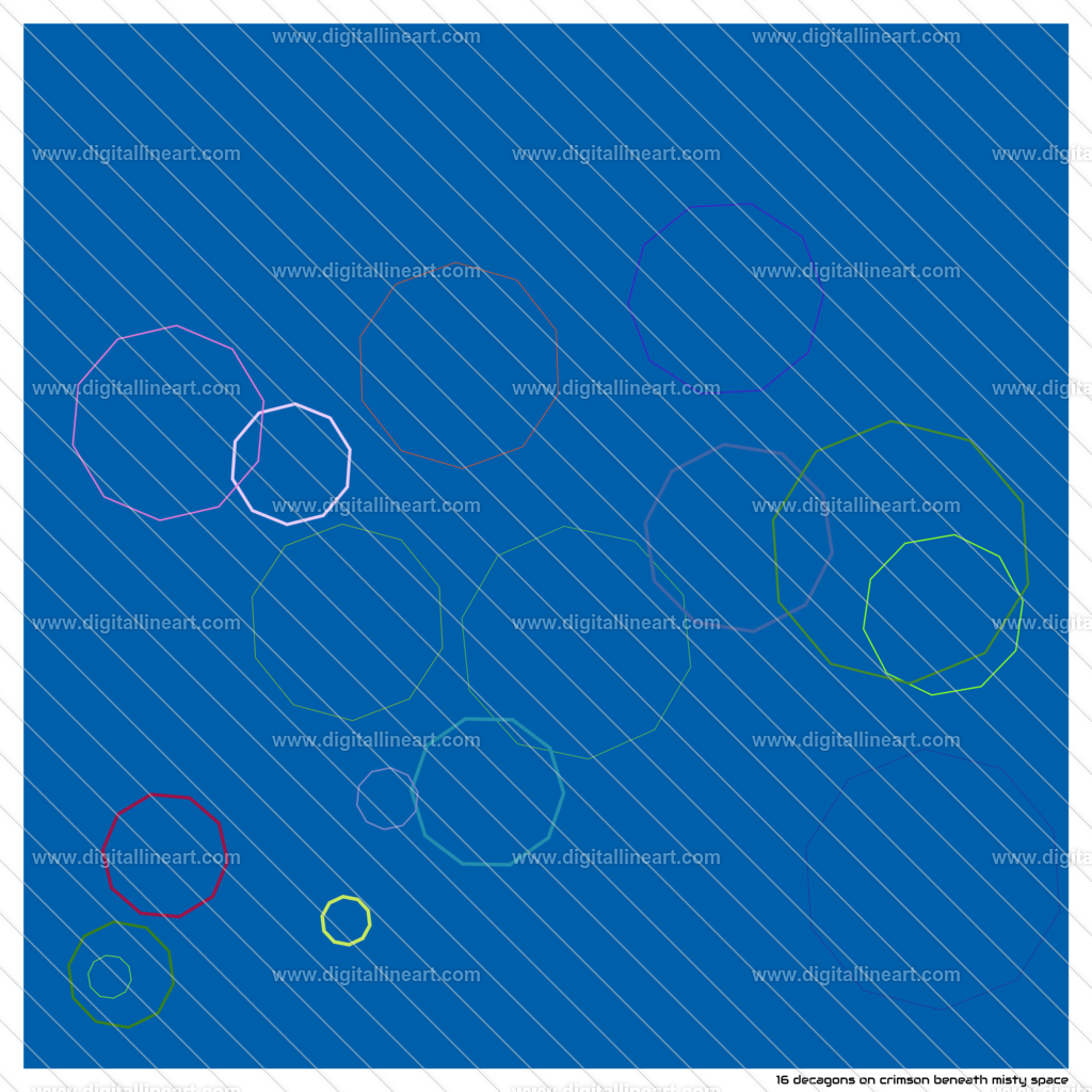 16-decagons-crimson-beneath-misty-space | digitallineart - Realisiert mit Pictrs.com