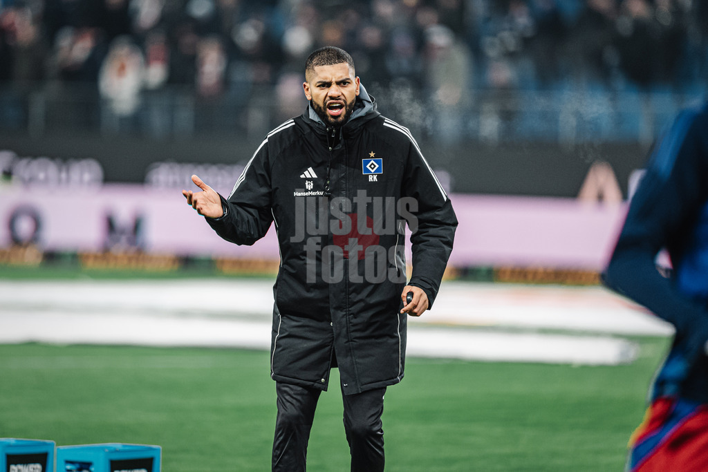 Fußball | Männer | Saison 2024/2025 | 2. Fußball-Bundesliga | 18. Spieltag | Hamburger SV vs. 1. FC Köln | 18.01.2025 | Co-Trainer Richard Krohn