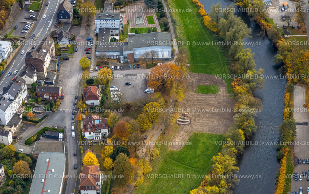 Hagen251101773 | Luftbild, Lennebad im Lennepark, Hohenlimburg, Hagen, Ruhrgebiet, Nordrhein-Westfalen, Deutschland