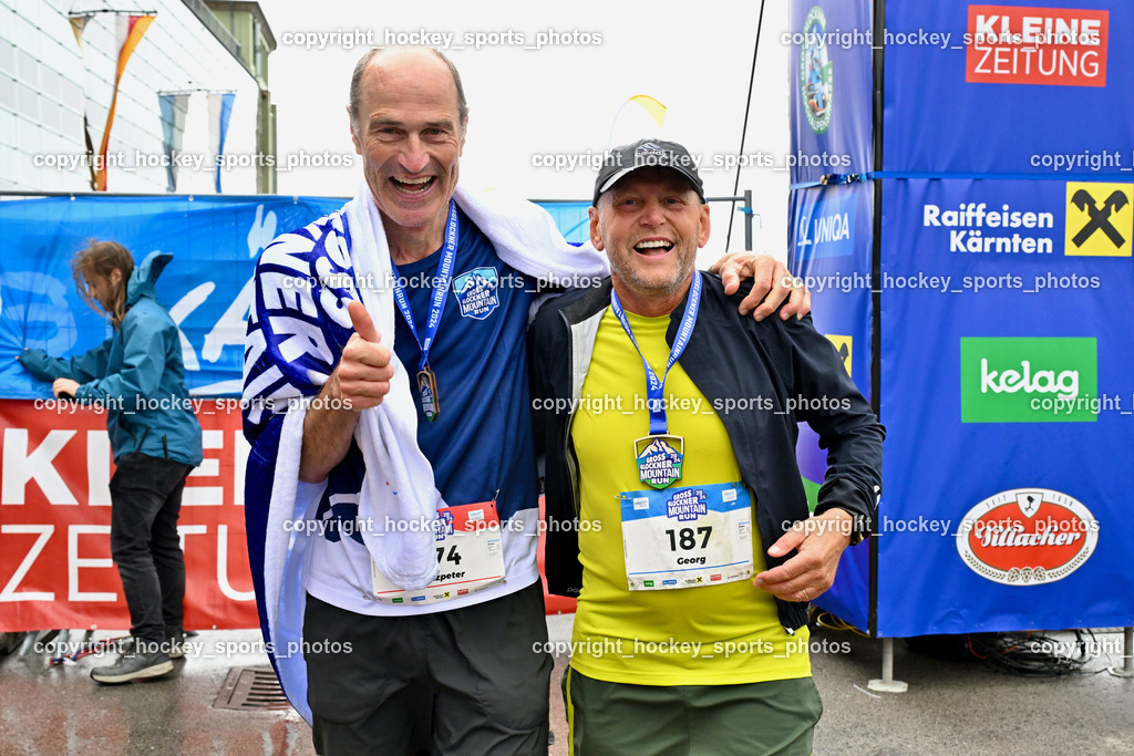 Großglockner Mountain Run | #368 Mandl Heinzpeter, #187 Brugger Georg, Großglockner Mountain Run, Großglockner Mountain Run 2024 am 07.07.2024 in Heiligenblut (Großglockner), Austria, (Photo by Bernd Stefan)