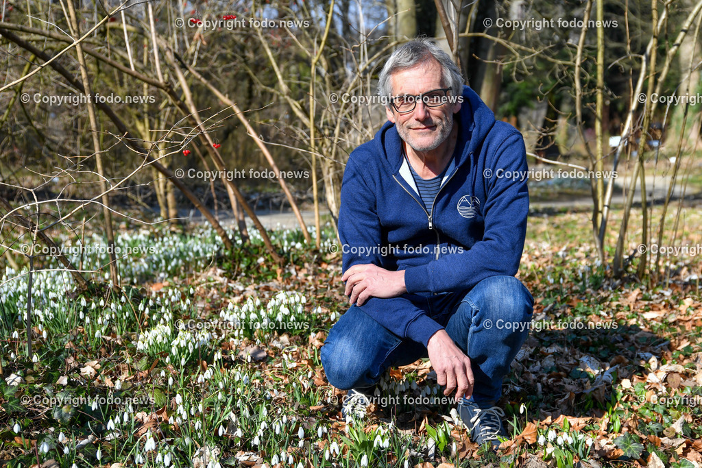 Botanischer Garten_ Friedrich Schwarz_ 08.03.2022-5 | 08.03.2022, Linz, AUT, Botanischer Garten Linz, im Bild Friedrich Schwarz (Leiter des Botanischen Garten Linz)