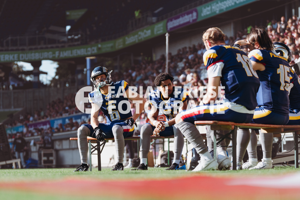 GER Rhein Fire vs. Alpine Rams, American Football, AFLE, Saison 2026, 01.08.2026 | GER Rhein Fire vs. Alpine Rams, American Football, AFLE, Saison 2026, 01.08.2026Foto: Eibner-Pressefoto/Fabian Friese - Realisiert mit Pictrs.com