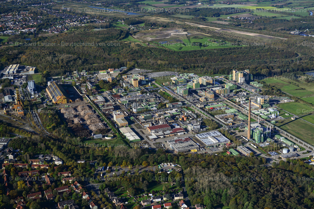 3491405 | Zeche Monopol Schacht Grimberg 1/2 und Bayer AG, Bergkamen