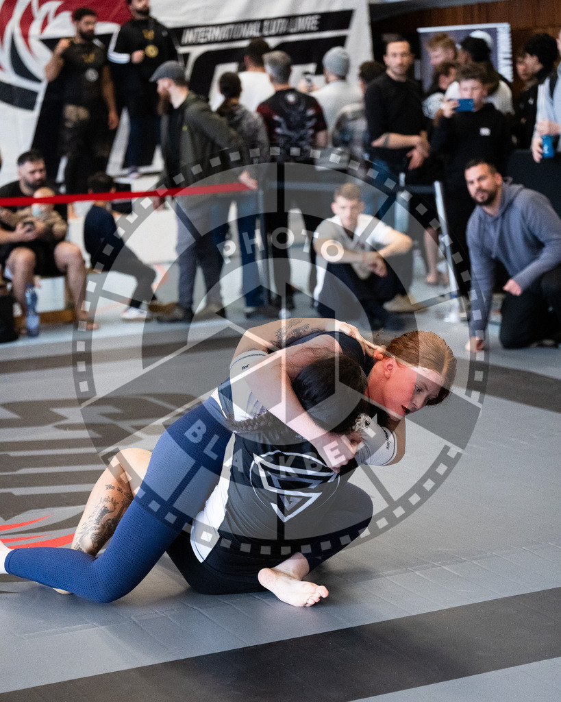 20251129PBB7956 | Fighters compete during the luta livre competition ILLCS XI winter edition on November 29, 2025 in Hannover, Germany.