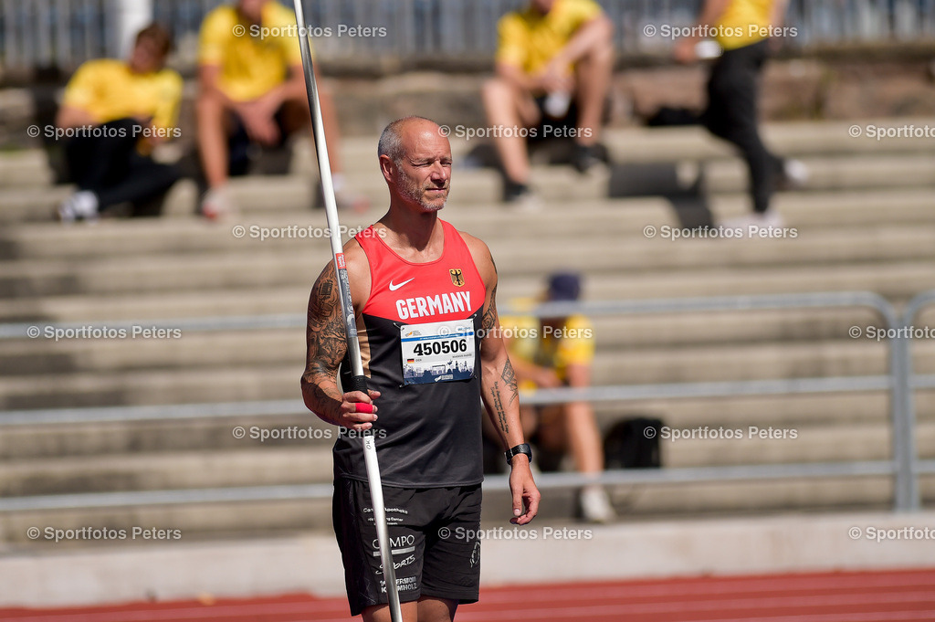 WMAC - Day 1_77 | World Masters Athletics Championship am 13.08.2024 in Gotheburg; SpeerwurfPhoto: Kai Peters - Realisiert mit Pictrs.com