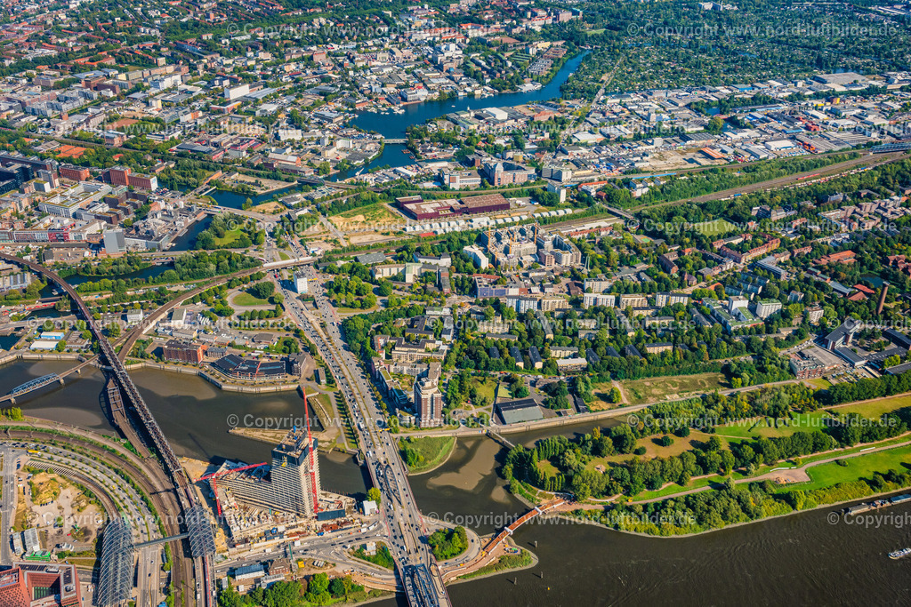 Hamburg_Rothenburgsort_ELS_8238200925 | HAMBURG 20.09.2025 Entwicklungsgebiet " Neuer Huckepackbahnhof " der Industriebrache an der Billstraße im Stadtteil Rothenburgsort in Hamburg. // Development area "New Huckepackbahnhof" on the industrial wasteland at Billstrasse in the Rothenburgsort district of Hamburg. Foto: Martin Elsen