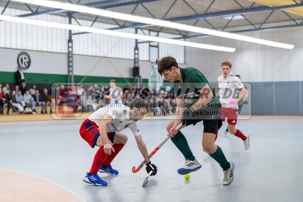HK_20241208_109915 | 2. Bundesliga Halle Herren Club Raffelberg - Düsseldorfer HC am 8.12.2024 Raffelberg Halle, Duisburg ,