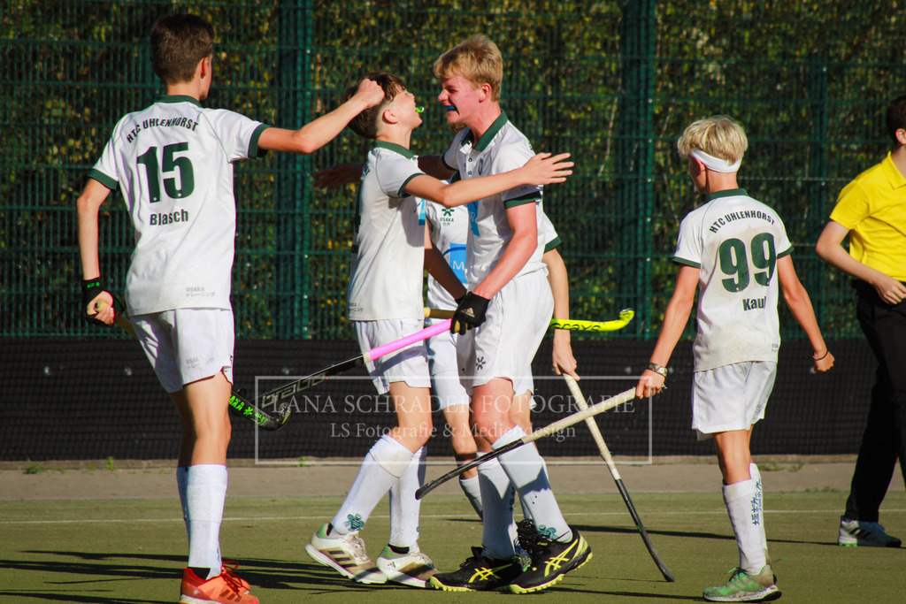 MU14 FINALE Westdeutsche Meisterschaft  Rot-Weiß Köln - HTC Uhlenhorst Mülheim 24.09.23 Düsseldorf-111 | lanaschraderfotografie - Realisiert mit Pictrs.com