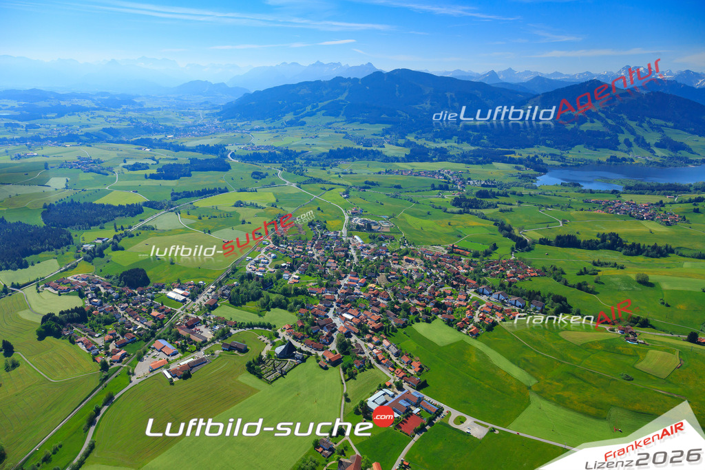 Luftbild von Oy Oy-mittelberg - Luftaufnahme wurde 2015 von https://frankenair.de mittels Flugzeug (keine Drohne) erstellt - die Geschenkidee