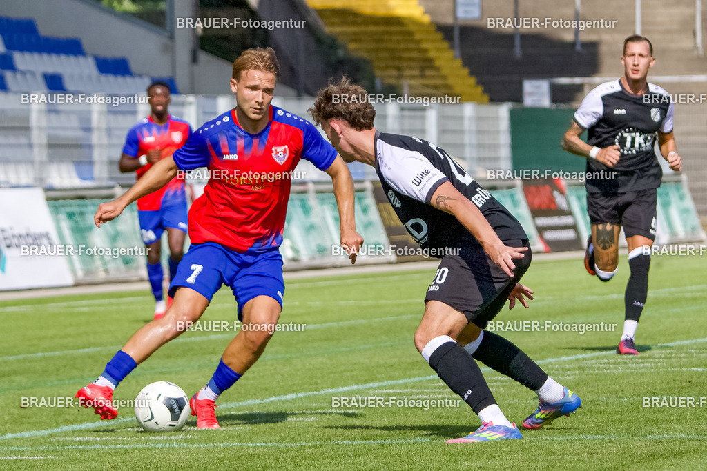 4B1A3767.jpeg -  - KFC Uerdingen - Bergisch Born - Niederrheinpokal | Krefeld, Deutschland, 10.08.25:   während des Niederrheinpokal Spiels zwischen KFC Uerdingen - Bergisch Born in der Grotenburg Stadion am 10. August 2025 in Krefeld, Deutschland. (Foto von Ralph Görtz/Brauer-Fotoagentur)