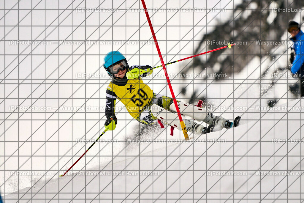 ALP8281_NOe-Kinder-LM_SL-I_Hochkar_Kienbichl Sandro | (C)FotoLois.com, Alois Spandl. NÖ Kinder-Landesmeisterschaft, SLALOM im Draxlerloch am Hochkar, erster Lauf, So 18. Februar 2024.