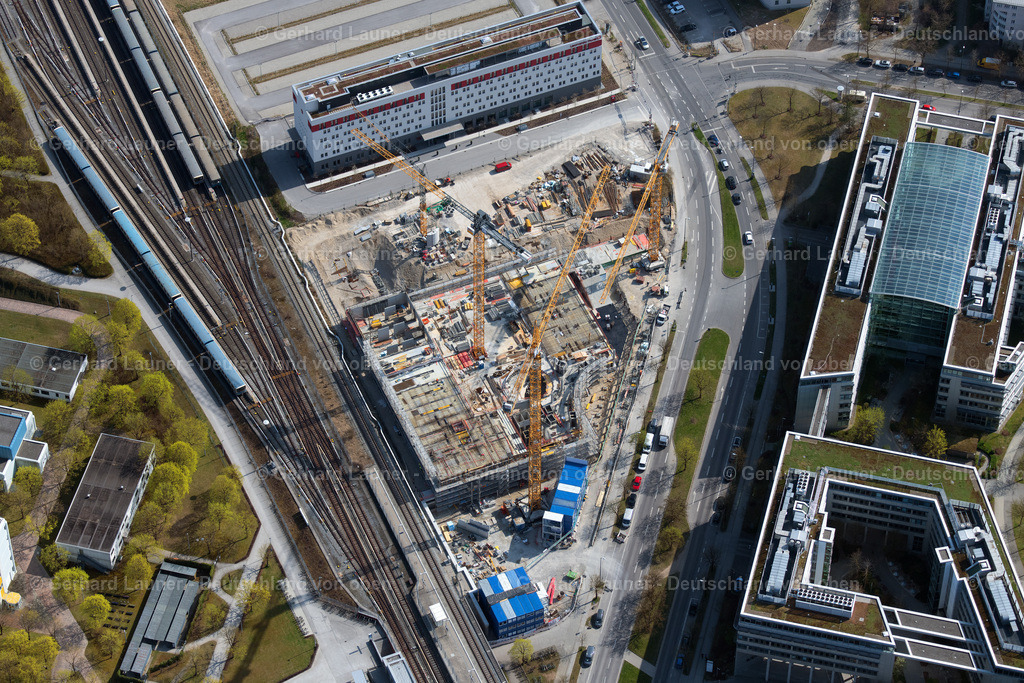 4022271 | Baustelle an der Carl-Wery-Strasse, München