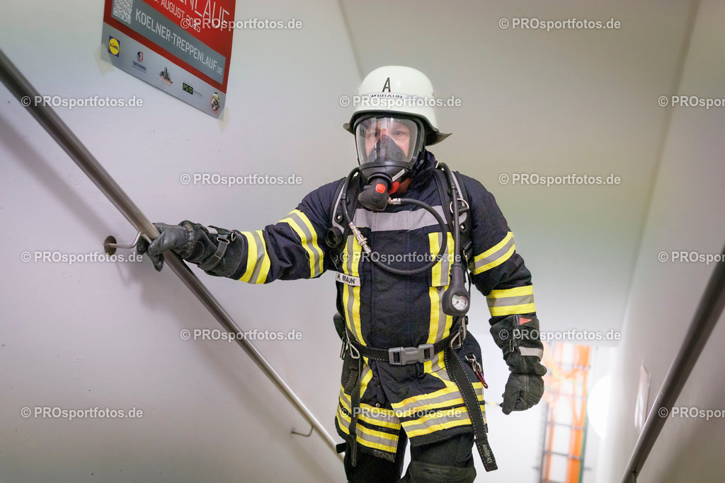 KölnTurm Treppenlauf; Köln, 03.08.2025 | Impressionen vom KölnTurm Treppenlauf am 03.08.2025 in Köln (Nordrhein-Westfalen). 