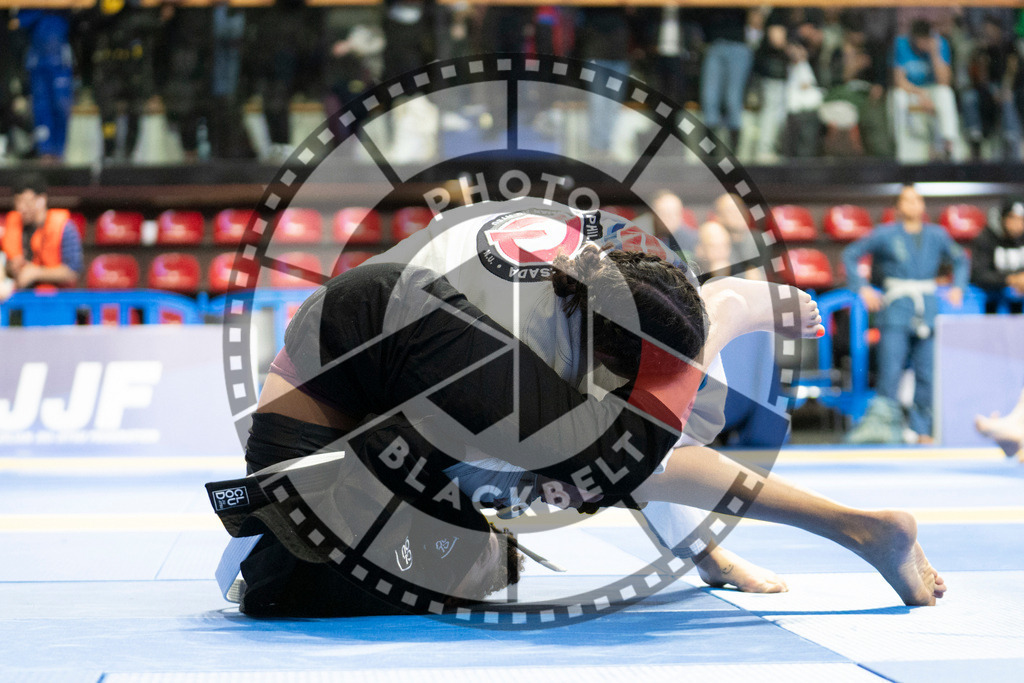 20240119PBB1749 | Fighters compete during the IBJJF European Championship in Paris, France, on January 19, 2024.