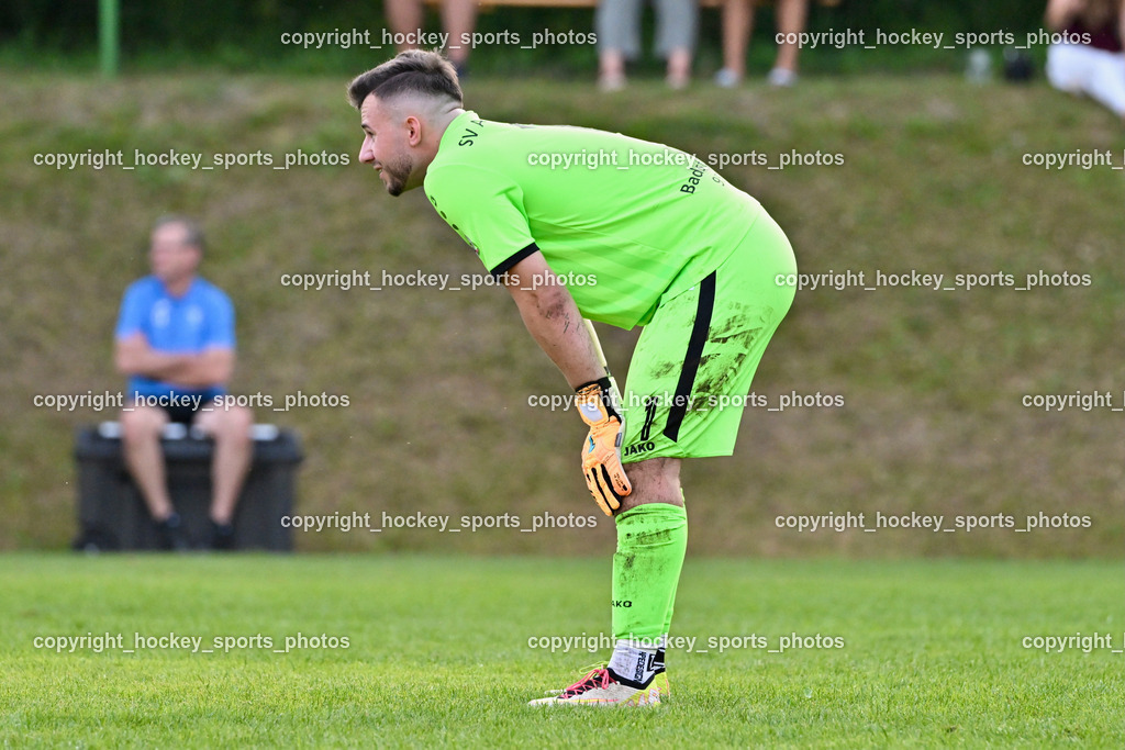 SV Arnoldstein vs. URC Thal Assling | #1 Moritz Zimmermann SV Arnoldstein, SV Arnoldstein vs. URC Thal Assling, SV Arnoldstein vs. URC Thal Assling am 09.08.2025 in Arnoldstein (Waldparkstadion Arnoldstein), Austria, (Photo by Bernd Stefan)