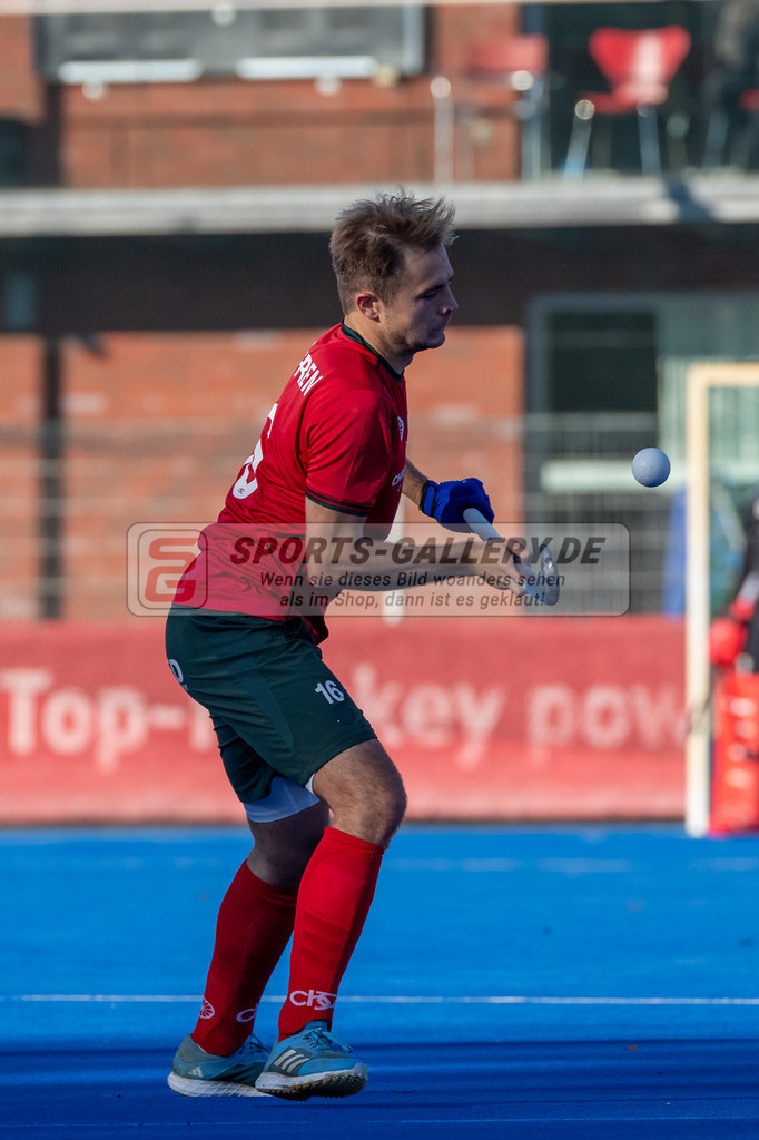 HK_20241103_108538 | 1. Bundesliga Herren Crefelder HTC - Hamburger Polo Club am 3.11.2024 CHTC Krefeld, Krefeld , van Ehren Christian ( Crefelder HTC #16 )