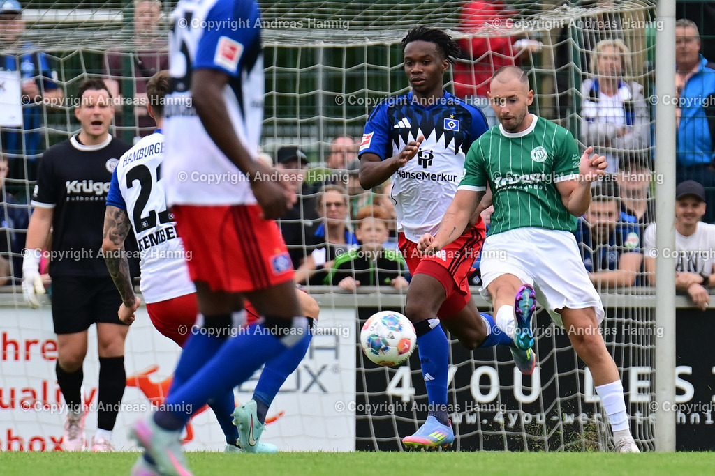 Fußball I Herren I Testspiel  I TSV Elstorf - Hamburger SV I 5.7.2025 | a-hannig - Realisiert mit Pictrs.com