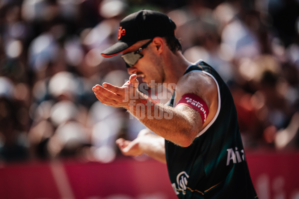 Beachvolleyball | Männer | Allianz German Beach Tour 2025 | Tourstop Berlin | 16.08.2025 | Moritz Pristauz
