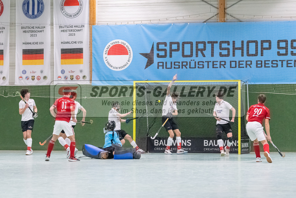 HK_20230304_105557 | Deutsche Meisterschaft MU16 Rot-Weiss Köln - TSV Mannheim am 4.3.2023 RWK, Köln ,
