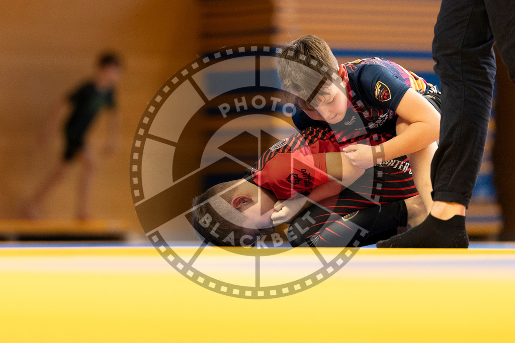 20240316PBB0630 | Athletes compete during the ADCC Eastern European Open grappling Competition in Poznan, Poland, on March 16, 2024.